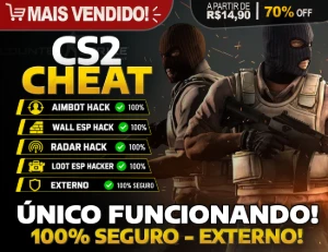 CS2 Cheat Hack - Aimbot, Esp, Wall, Radar [Atualizado 2026] - Counter Strike