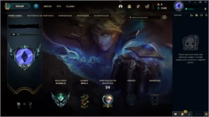 Conta platina 4 lvl 36 - League of Legends LOL