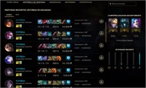 Conta platina 4 lvl 36 - League of Legends LOL