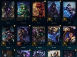 Conta lol, Platina 3, level 46 e 28 champs - League of Legends