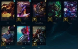 Conta lol, Platina 3, level 46 e 28 champs - League of Legends