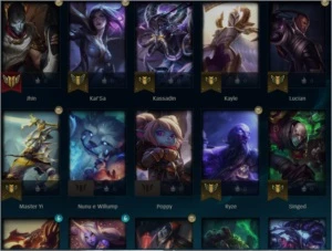 Conta lol, Platina 3, level 46 e 28 champs - League of Legends