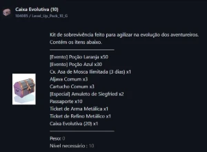 odalisca lv 97 com caixa evolutiva pra vender rápido - Ragnarok Online