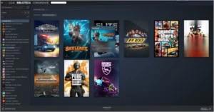 CONTA STEAM COM ALGUNS GAMES