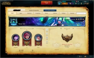 Conta League of Legends Bronze 57 champs LOL