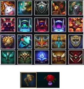 Conta League of Legends Bronze 57 champs LOL