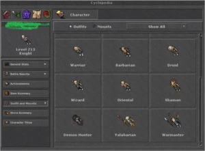EK 210+ - RP 200 - CONTA COM MAKER SKILL ALTO. ( PVP VERDE) - Tibia