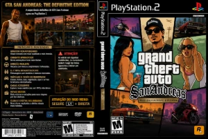 GTA San Andreas Mod Definitive Edition DVD ISO PS2