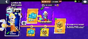 Conta de Brawl Stars- Antiga, Full, + de 300 Skins, pro pass