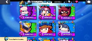 Conta de Brawl Stars- Antiga, Full, + de 300 Skins, pro pass