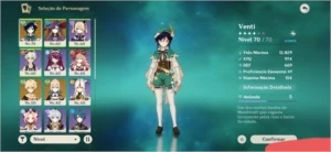 AR 43 Genshin Impact – Venti, Mona e Jean