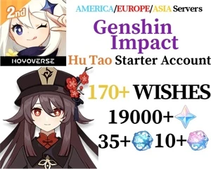 Conta farm Hu tao + 19000 gemas - Genshin Impact