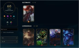 CONTA DIAMANTE, DESDE 2013 + EMAIL DE CRIAÇÃO - League of Legends LOL