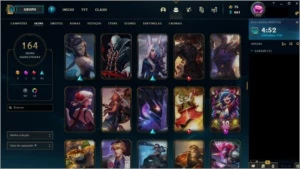 Conta lol - Diamante IV 164 skins - League of Legends