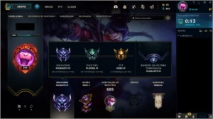 Conta lol - Diamante IV 164 skins - League of Legends