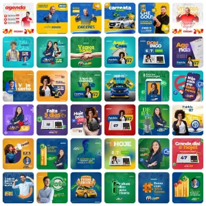 Pack Campanhas +1.000 Artes Prontas - 100% Editáveis - Serviços Digitais