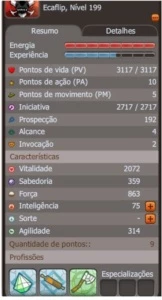 Conta eca/199. 57% para 200/ spiritia - Dofus
