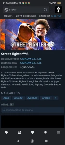 Street Fighter 6 Offline - Pré Venda - Jogos (Mídia Digital)