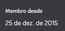Conta Discord 25 Dez 2015 + Brilliance