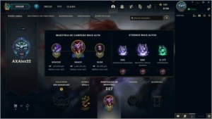 Conta League of Legends criada na season 3 LOL