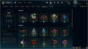 Conta League of Legends criada na season 3 LOL