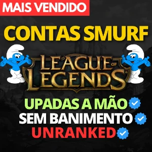 Conta Smurf Upada A Mão LVL 30 Unranked - League of Legends LOL
