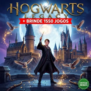 Conta Steam Hogwarts Legacy + Brinde 1550 Jogos Offline