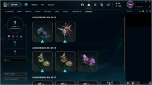 Conta 127 Champs 130 Skins Unranked (Diamond S7,8,9 MMR bom) - League of Legends LOL
