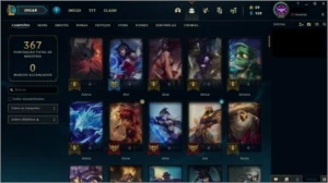 Conta 127 Champs 130 Skins Unranked (Diamond S7,8,9 MMR bom) - League of Legends LOL