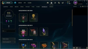 Conta 127 Champs 130 Skins Unranked (Diamond S7,8,9 MMR bom) - League of Legends LOL