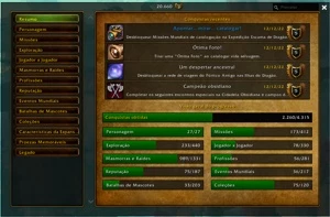 Conta World of Warcraft - Blizzard