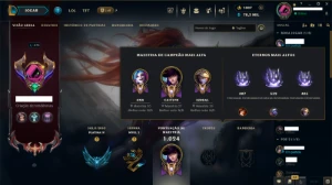 Conta LoL Main ADC  610 Skins (Finalizador Exaltado Jinx)