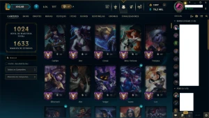 Conta LoL Main ADC  610 Skins (Finalizador Exaltado Jinx) - League of Legends