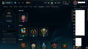 Conta LoL Main ADC  610 Skins (Finalizador Exaltado Jinx) - League of Legends