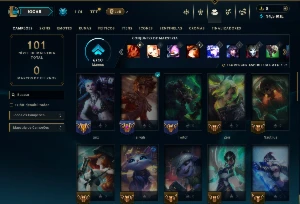 Diamante 3 com 45 Champs e 8 Skins ( 52 PDL ) - League of Legends LOL