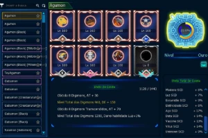 Conta LA OMEGA 1 U X7SM e quase todos os SSS+ do game - Digimon Masters Online DMO