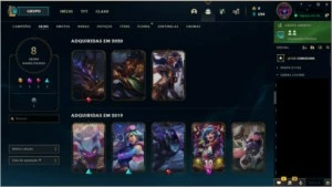 Conta lol prata mmr do elo, level 50 - League of Legends