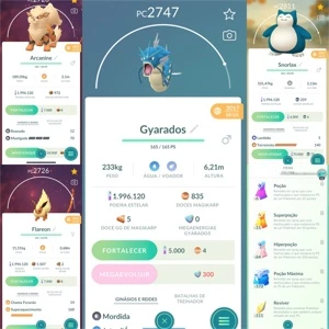 Conta Pokemon Go Nível 37 - Pokémon