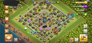 Conta clash of clans cv 12