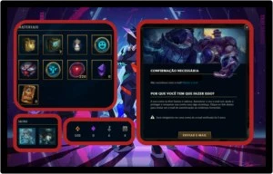 CONTA 30 UNRANKED COM 1 ORBE 4 BAÚS 6 CHAVES - League of Legends LOL