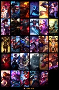 Conta Platina V LoL +29 skins+ Semifull champs(- rek, hakan) - League of Legends