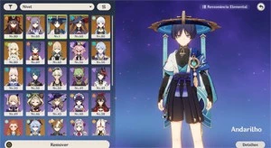 Conta Genshin Impact com hutao, ayaka, ayato e mt mais ar47