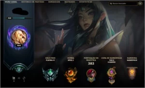 Conta Lol , Platina 4 , 217 Skins - League of Legends