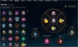 Conta Lol , Platina 4 , 217 Skins - League of Legends