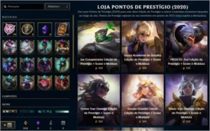 Conta Lol , Platina 4 , 217 Skins - League of Legends