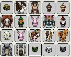 Conta Habbo 2018 com vários visuais raros e supers