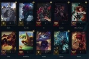 Conta Lol com quase todos os campeões - League of Legends
