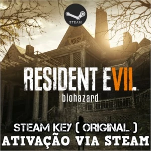 Resident evil 7 - Ativação Steam por key ( ORIGINAL ) - Jogos (Mídia Digital)