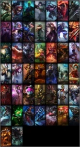 Conta de LoL com todos os heróis  + 44 skins - League of Legends