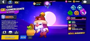 92k troféus. 585 skins. 106/106 brawlers. Conta full - Brawl Stars